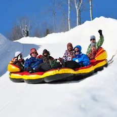 Rafting-sur-neige